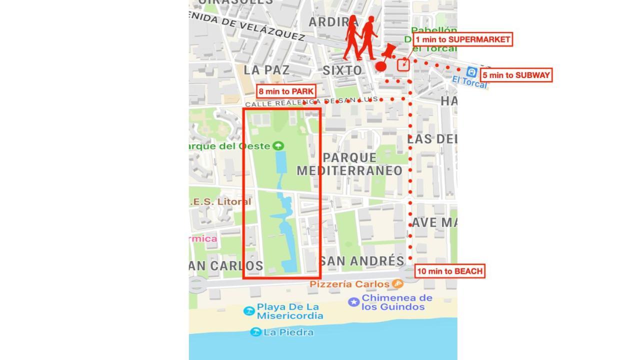 Acogedor Y Bien Situado P6 Apartman Málaga Kültér fotó